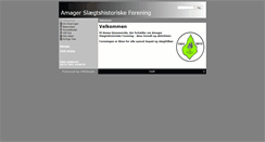Desktop Screenshot of amagerslaegt.dk